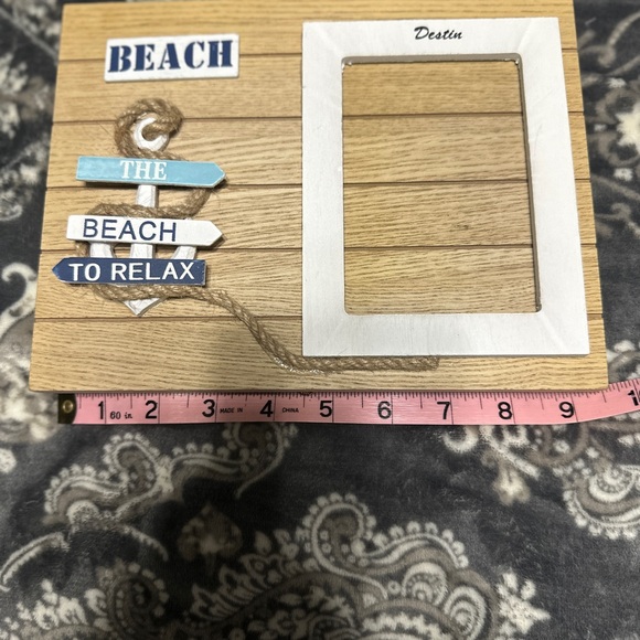 Destin Beach Photo frame, excellent used condition. Pet/smoke free home. - Picture 2 of 12